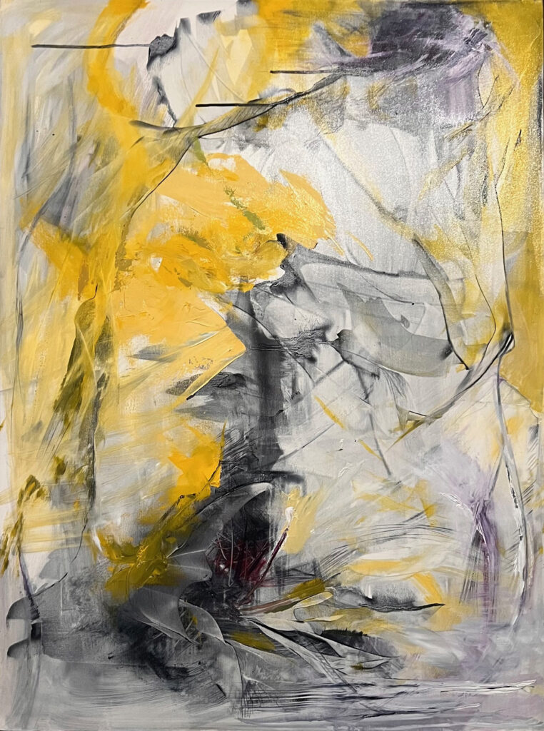 Losing the Stars, Oil on Canvas, 40 in x 30 in, $2000.